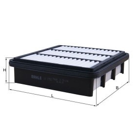 Luftfilter LX 2752 von KNECHT günstig für 18,82 € online kaufen