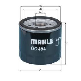 Ölfilter OC 494 von KNECHT günstig für 16,85 € online kaufen