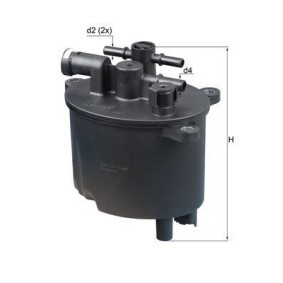 Compre Filtro de combustível da KNECHT KL 581 a um preço baixo por 54,43 €
