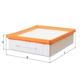 Luftfilter von KNECHT LX 2676