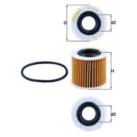 Ölfilter für LOTUS von KNECHT