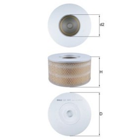 Luftfilter für TOYOTA von KNECHT