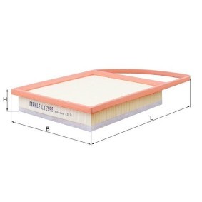 Köp Luftfilter av KNECHT LX 2995 till det låga priset 152,04 kr