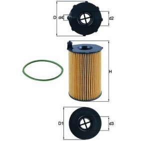 Acquista Filtro olio da KNECHT OX 420D a buon mercato per soli 14,39 €