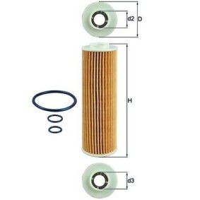 Ölfilter OX 183/5D von KNECHT günstig für 14,29 € online kaufen
