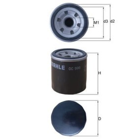 Ölfilter für CHEVROLET von KNECHT