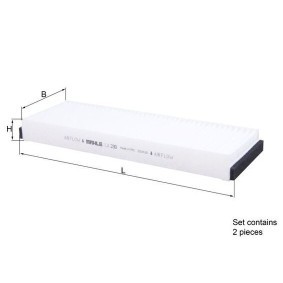 Acquista Filtro abitacolo da KNECHT LA 239/S a buon mercato per soli 24,65 €