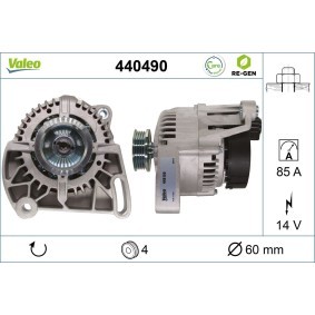 Kjøp Dynamo av VALEO 440490 til den lave prisen 2984,42 NOK