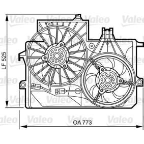 Halter, Kühlerlüfter 696385