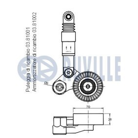 Achetez des Kit de distribution + pompe à eau RUVILLE 55772702 à prix pour 184,69 €