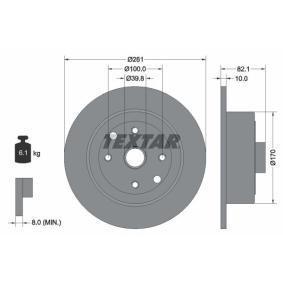 Bremsscheibe 92042000 von TEXTAR günstig für 59,44 € online kaufen