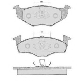 Acquista Kit pastiglie freni da RAICAM 623.1 a buon mercato per soli 23,92 €