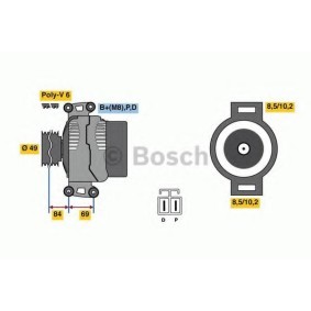 Køb Generator af BOSCH 0 986 081 300 til den lave pris 2230,76 DKK