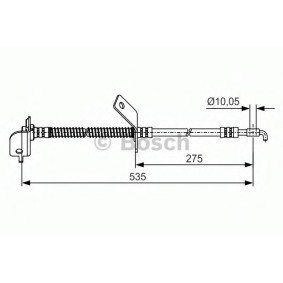 Bremsschlauch 1 987 481 415