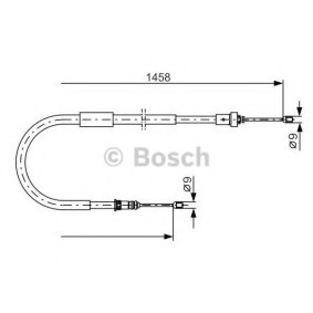 Handbremsseil für RENAULT von BOSCH