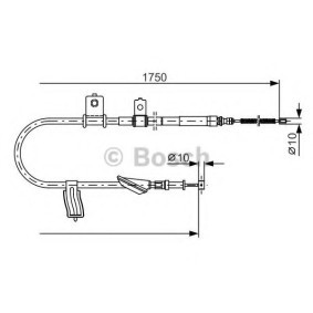 Handbremsseil 1 987 482 352