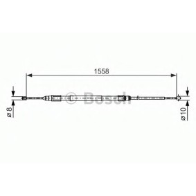 Handbremsseil 1 987 482 368