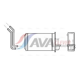 PEUGEOT Expansionsventil, Klimaanlage von AVA COOLING SYSTEMS