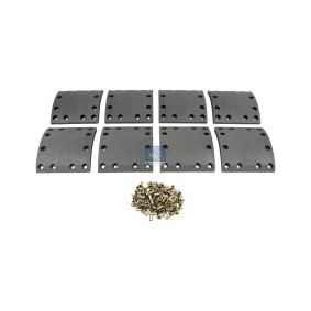 Acquista Kit materiale d'attrito, Freno a tamburo da DT Spare Parts 3.96486 a buon mercato per soli 116,26 €