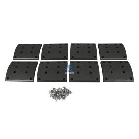 Acquista Kit materiale d'attrito, Freno a tamburo da DT Spare Parts 4.91133 a buon mercato per soli 121,35 €