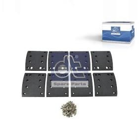 Acquista Kit materiale d'attrito, Freno a tamburo da DT Spare Parts 4.91136 a buon mercato per soli 97,44 €