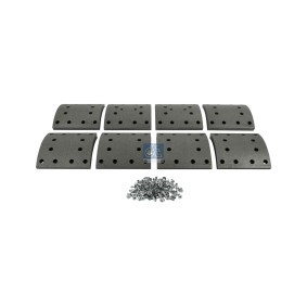 Acquista Kit materiale d'attrito, Freno a tamburo da DT Spare Parts 7.92426 a buon mercato per soli 88,32 €