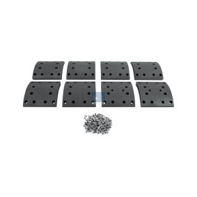 Acquista Kit materiale d'attrito, Freno a tamburo da DT Spare Parts 7.92427 a buon mercato per soli 86,52 €