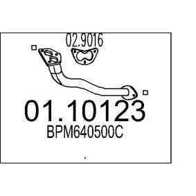 Abgasrohr 01.10123