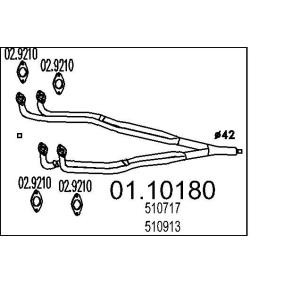 Abgasrohr 01.10180