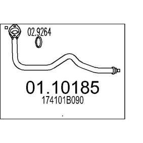Abgasrohr 01.10185