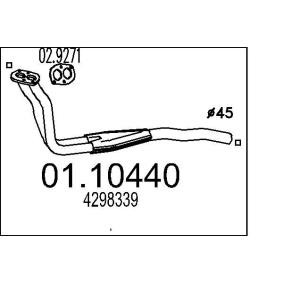 Abgasrohr 01.10440