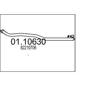 Abgasrohr 01.10630