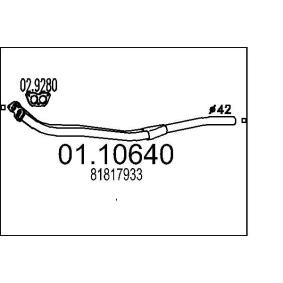 Abgasrohr 01.10640