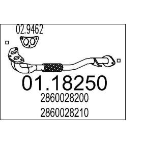 Abgasrohr 01.18250