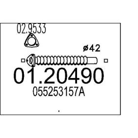 Flexrohr, Abgasanlage 01.20490