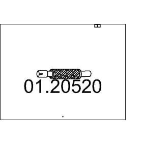 Flexrohr, Abgasanlage 01.20520