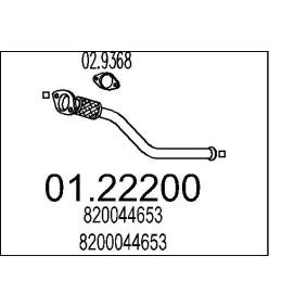 Abgasrohr 01.22200