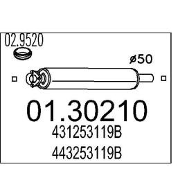 Vorschalldämpfer 01.30210