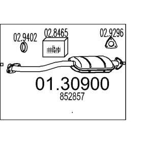 Vorschalldämpfer 01.30900