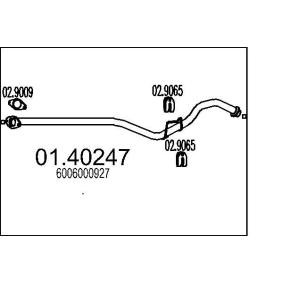 Abgasrohr 01.40247