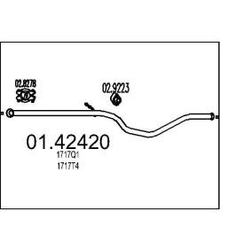 Abgasrohr 01.42420