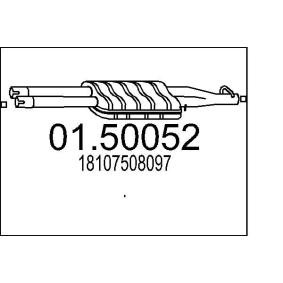 Mittelschalldämpfer 01.50052