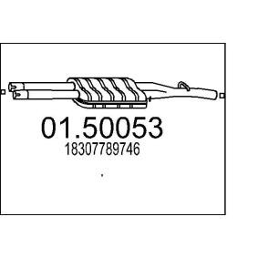 Mittelschalldämpfer 01.50053