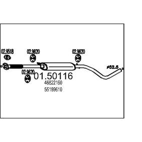 Køb Mellempotte af MTS 01.50116 til den lave pris 952,32 DKK