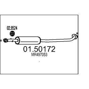 Køb Mellempotte af MTS 01.50172 til den lave pris 8080,91 DKK