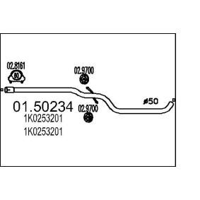 Mittelschalldämpfer 01.50234