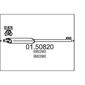 Mittelschalldämpfer 01.50820