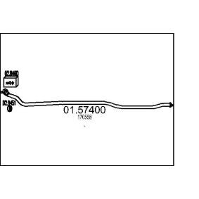 Acquista Marmitta centrale da MTS 01.57400 a buon mercato per soli 46,53 €