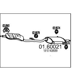 Acquista Marmitta da MTS 01.60021 a buon mercato per soli 960,32 €