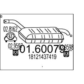 Acquista Marmitta da MTS 01.60079 a buon mercato per soli 960,32 €